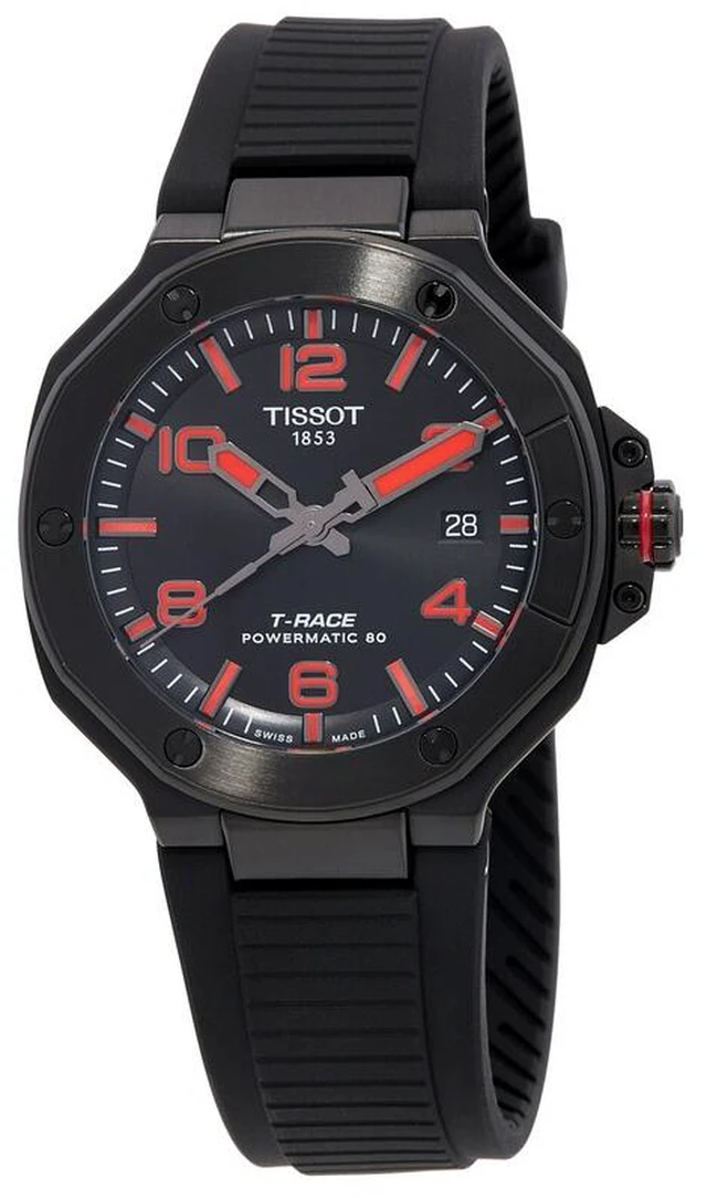 Main image of Tissot T-Race Powermatic 80 Automatic Black Dial Mens Watch