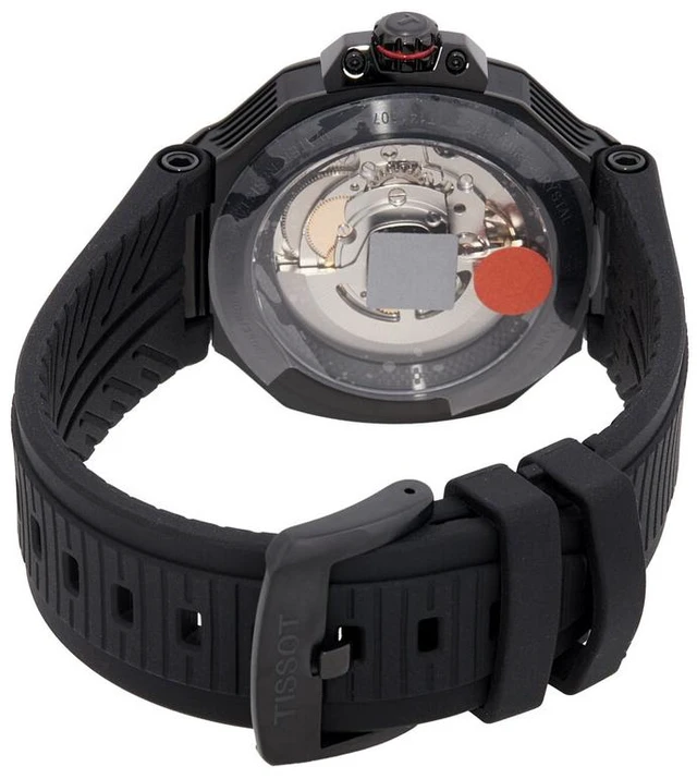 Alt view image 2 of 3 - Tissot T-Race Powermatic 80 Automatic Black Dial Mens Watch