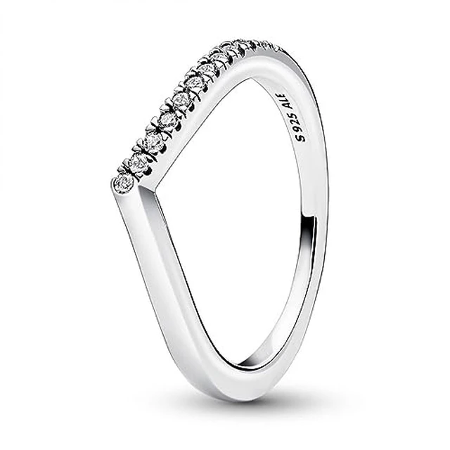 Alt view image 4 of 5 - Pandora Timeless Wish Half Sparkling Ring