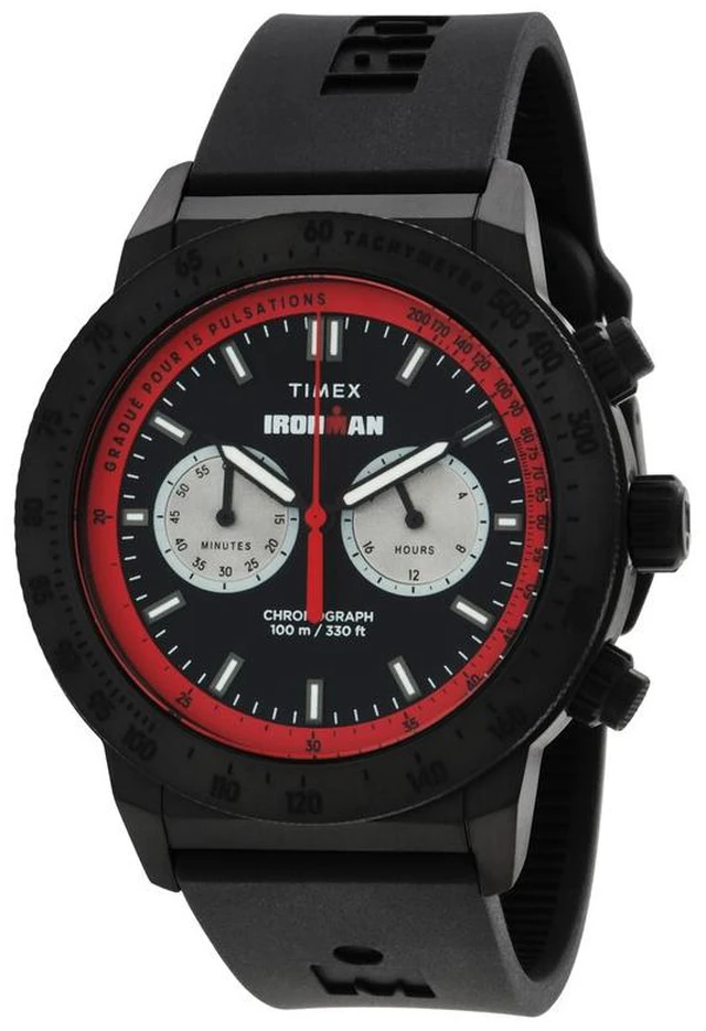Main image of Timex Ironman Premium Adrenaline Challenger Chronograph Gunmetal Case Mens Watch