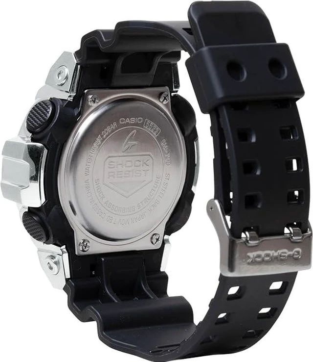 Alt view image 7 of 8 - Casio G-Shock Silver Dial Quartz Sports 200M Men's Watch GM-700-1A