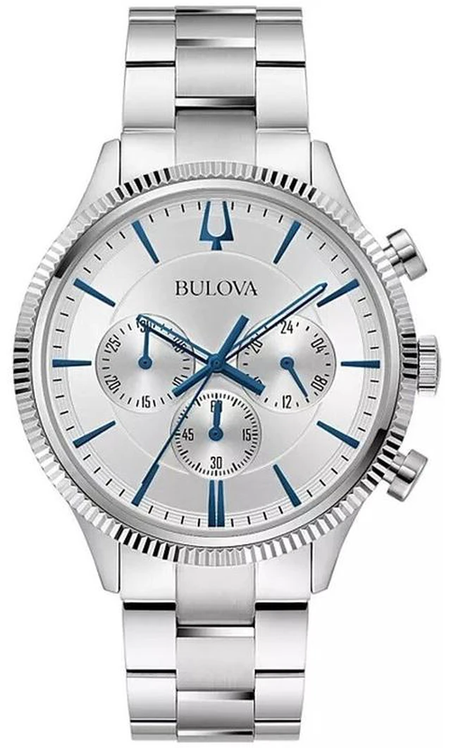 Main image of Bulova Classic Chronograph Stainless Steel Mens Watch