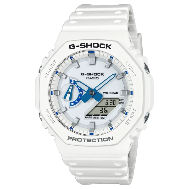 Alt view image 8 of 8 - Casio G-Shock Analog Digital White Dial Quartz Sports Men's Watch GA-2100HDS-7A