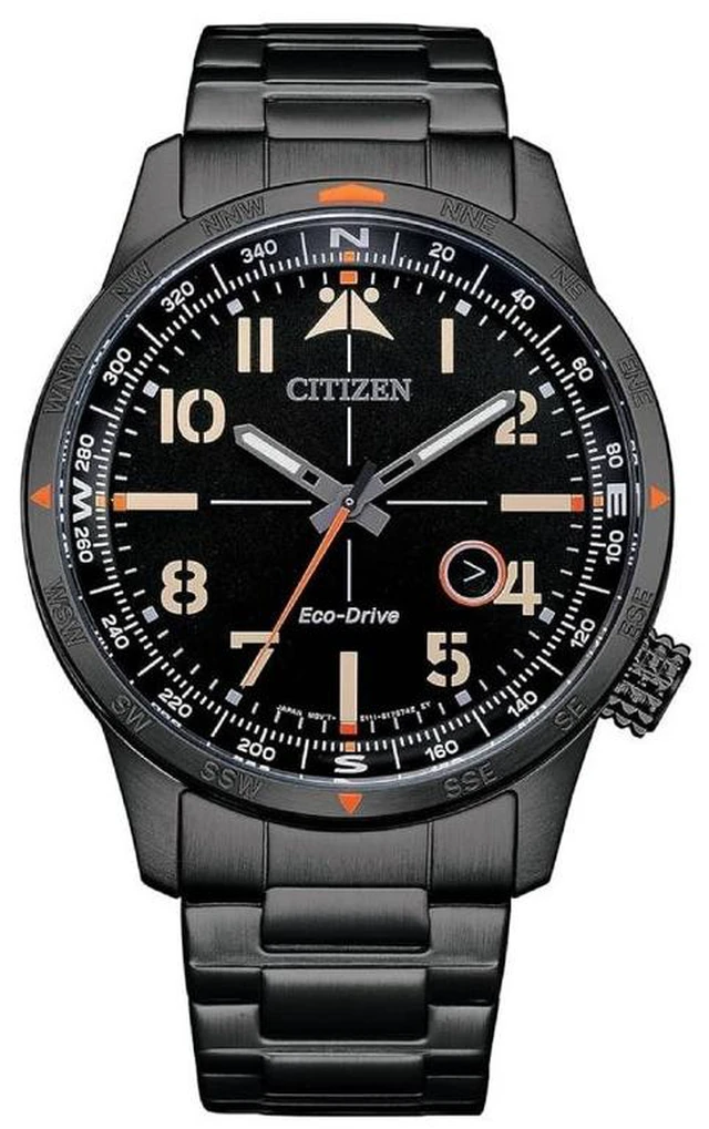 Alt view image 5 of 5 - Citizen Eco-Drive Avion Men's Watch, Stainless Steel, Weekender