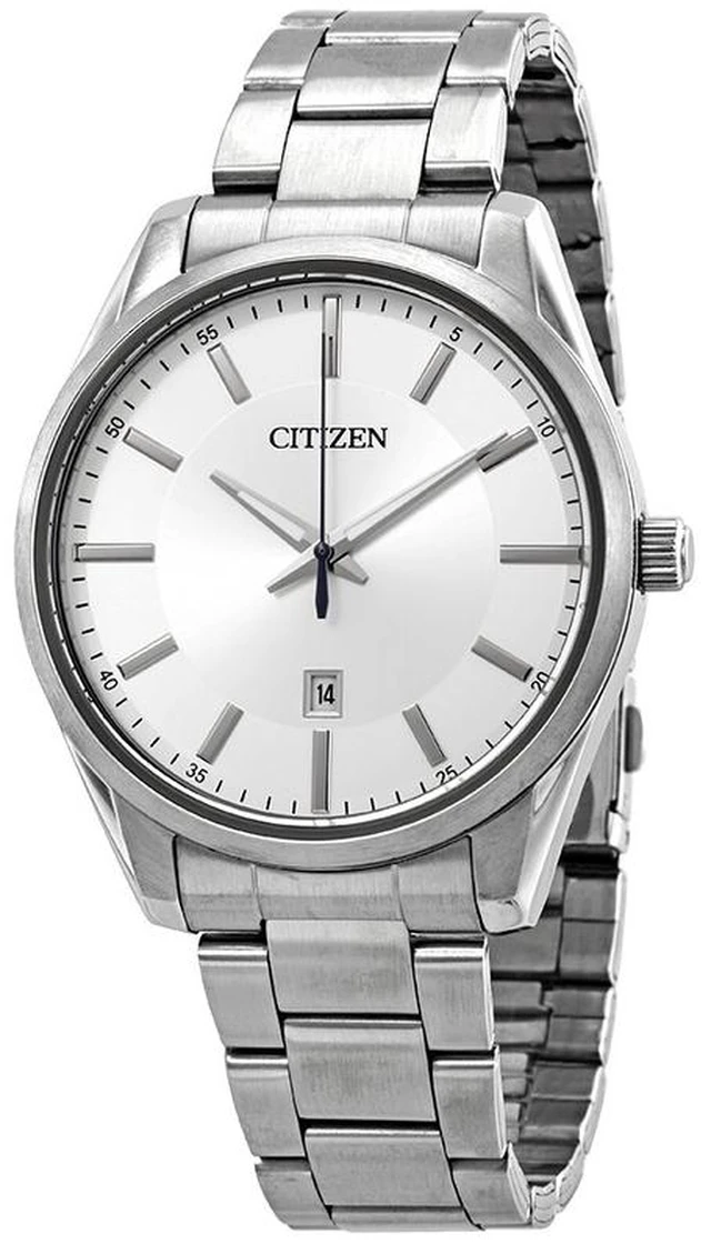 Main image of Citizen Quartz Silver Dial Stainless Steel Mens Watch