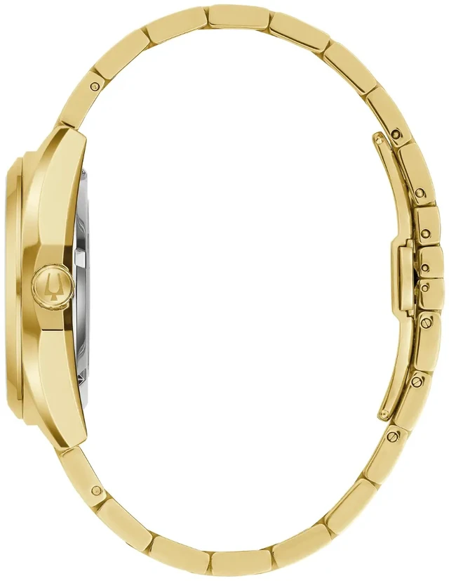 Alt view image 2 of 3 - Bulova Surveyor Gold-Tone Automatic Mens Watch