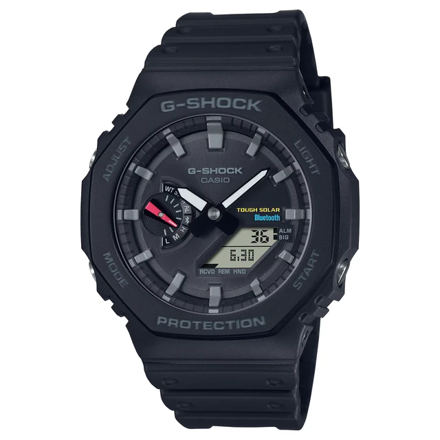 Alt view image 13 of 14 - G-Shock GAB2100-1A Bluetooth Solar GAB2100 Series, Black
