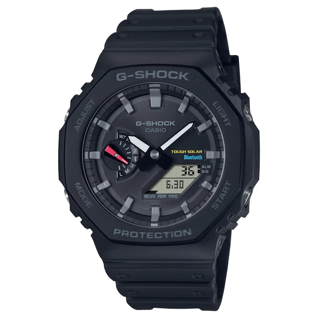 Alt view image 14 of 14 - G-Shock GAB2100-1A Bluetooth Solar GAB2100 Series, Black