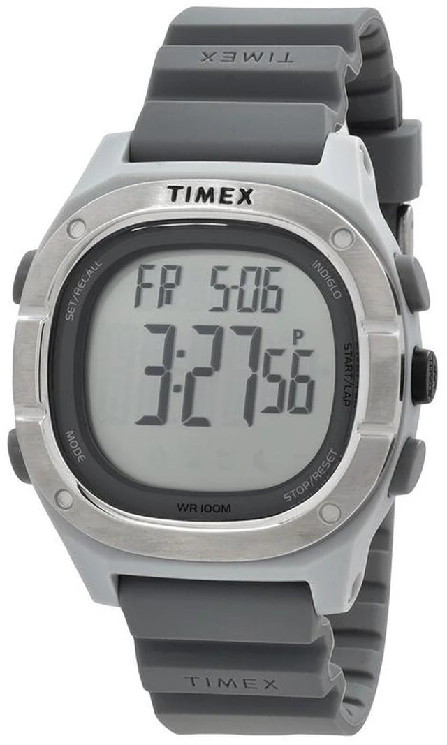 Main image of Timex Command LT 40mm Digital Gray Dial Gray Silicone Unisex Watch