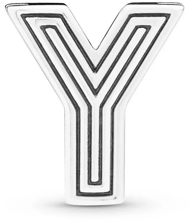 Main image of Pandora Reflexions Letter Y Clip Charm -