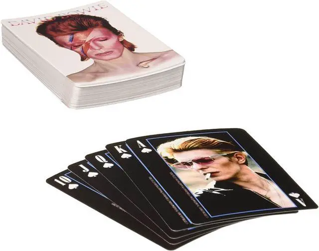 Main image of David Bowie Playing Cards | 52 Card Deck + 2 Jokers