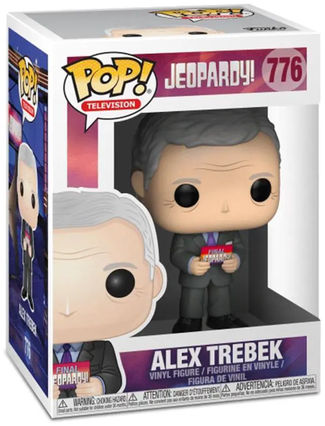 Alt view image 6 of 7 - Jeopardy! Alex Trebek Pop! Television Vinyl Figure