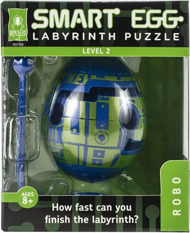 Alt view image 3 of 6 - Smart Egg 1-Layer Level 2 Labyrinth Puzzle | Robo