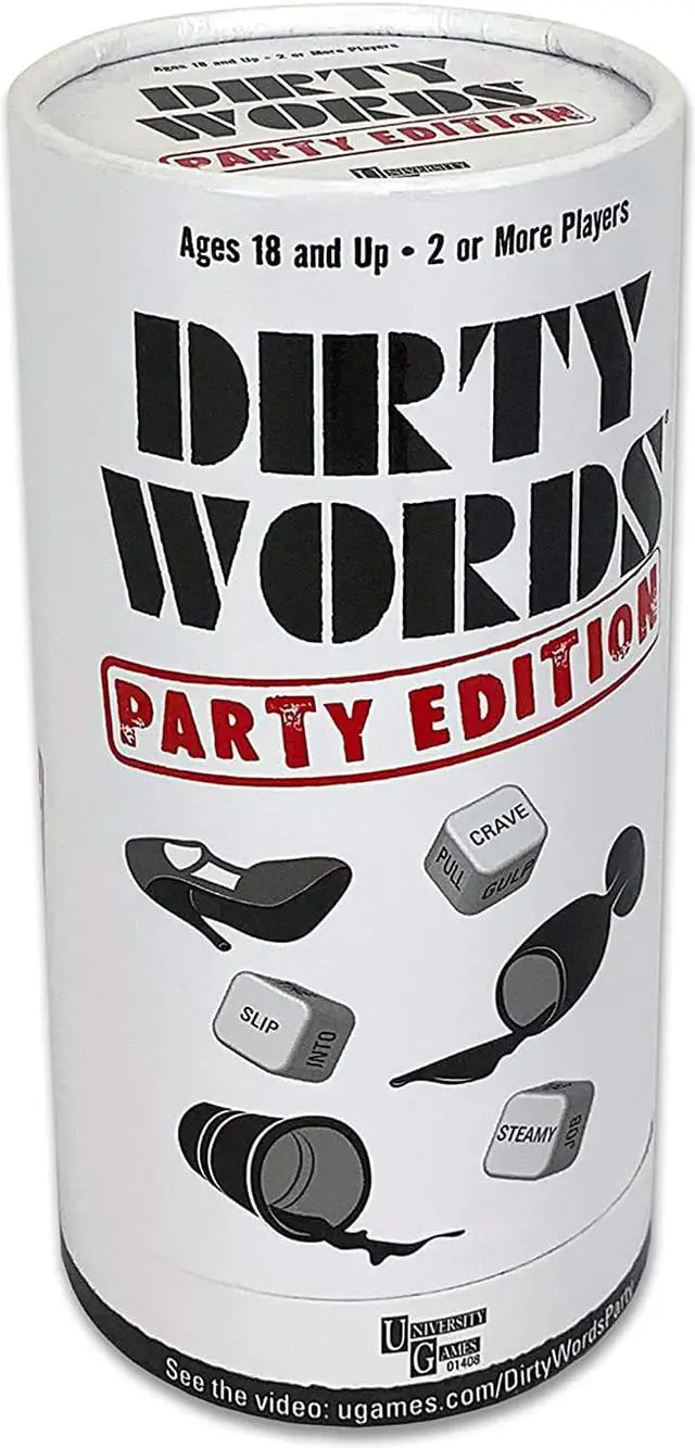 Alt view image 2 of 3 - Dirty Words Adult Dice Word Game | Party Edition