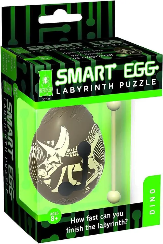 Alt view image 3 of 6 - Smart Egg 1-Layer Level 2 Labyrinth Puzzle | Dino