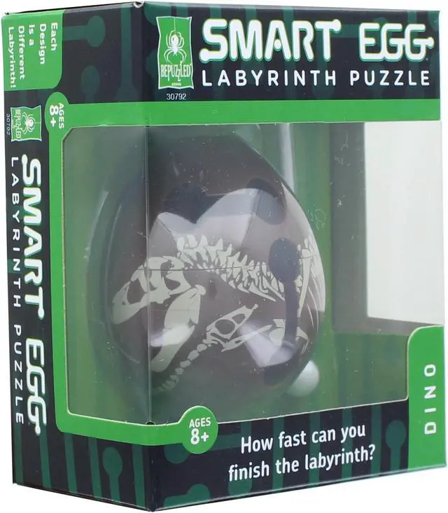 Alt view image 4 of 6 - Smart Egg 1-Layer Level 2 Labyrinth Puzzle | Dino