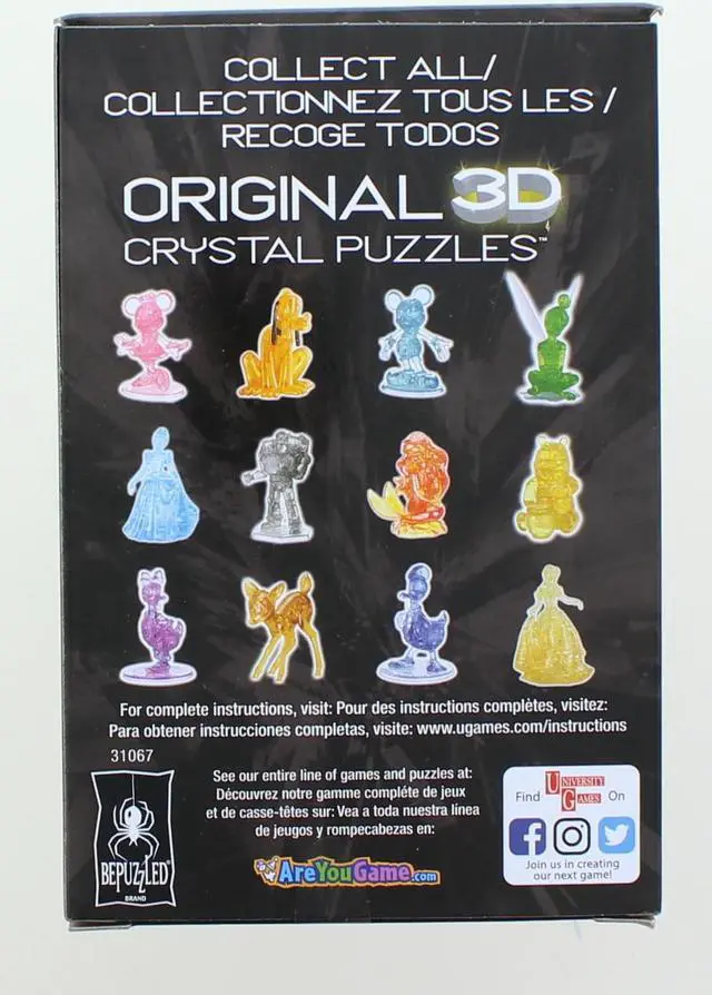 Alt view image 4 of 6 - 3D Crystal Puzzle - Disney Frozen II - Olaf the Snowman: 39 Pcs