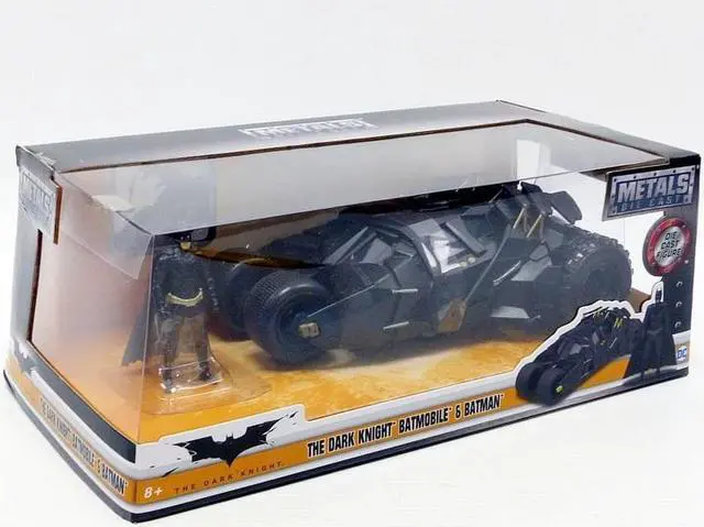 Alt view image 5 of 7 - 2008 The Dark Knight Tumbler with diecast Batman Figure 1:24 Diecast Model Car  by Jada