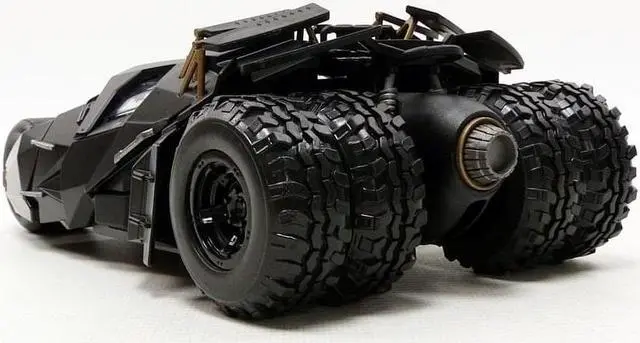 Alt view image 4 of 7 - 2008 The Dark Knight Tumbler with diecast Batman Figure 1:24 Diecast Model Car  by Jada