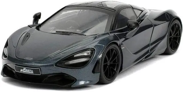 Main image of Shaw's McLaren 720S RHD Metallic Gray "Fast & Furious Presents: Hobbs & Shaw" (2019) Movie 1/24 Diecast Model Car Jada