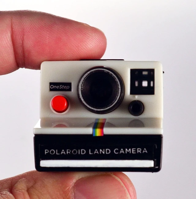Alt view image 3 of 4 - World's Coolest Miniature Polaroid Keychain Clip - Novelty Toy by Super Impulse