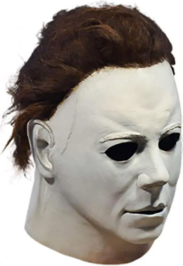 Alt view image 2 of 5 - Trick Or Treat Studios Halloween Michael Myers Mask, White