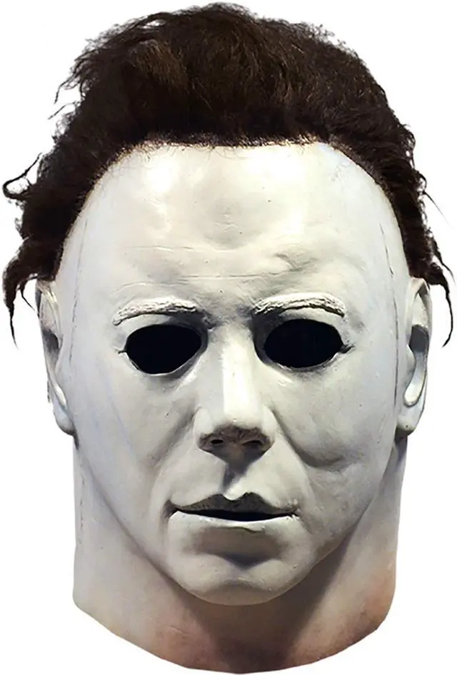 Main image of Trick Or Treat Studios Halloween Michael Myers Mask, White