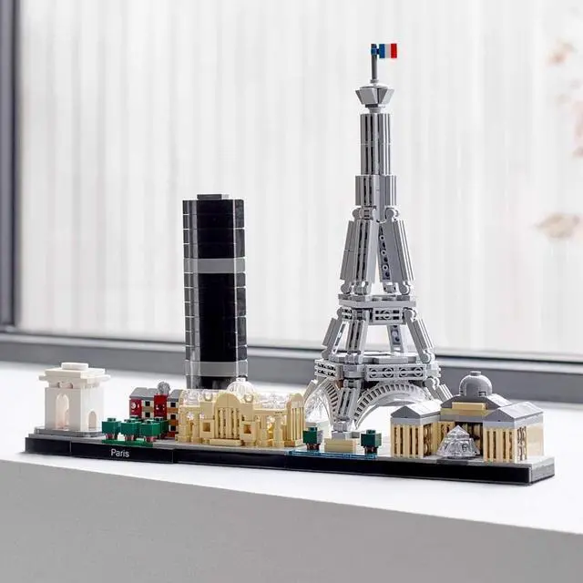 Alt view image 11 of 15 - LEGO Architecture Skyline Collection 21044 Paris Building Kit (694 Piece)