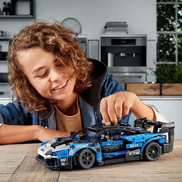 Alt view image 4 of 20 - LEGO Technic 42123 McLaren Senna GTR 830 Piece Building Kit