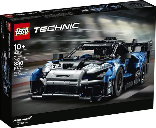 Alt view image 3 of 20 - LEGO Technic 42123 McLaren Senna GTR 830 Piece Building Kit