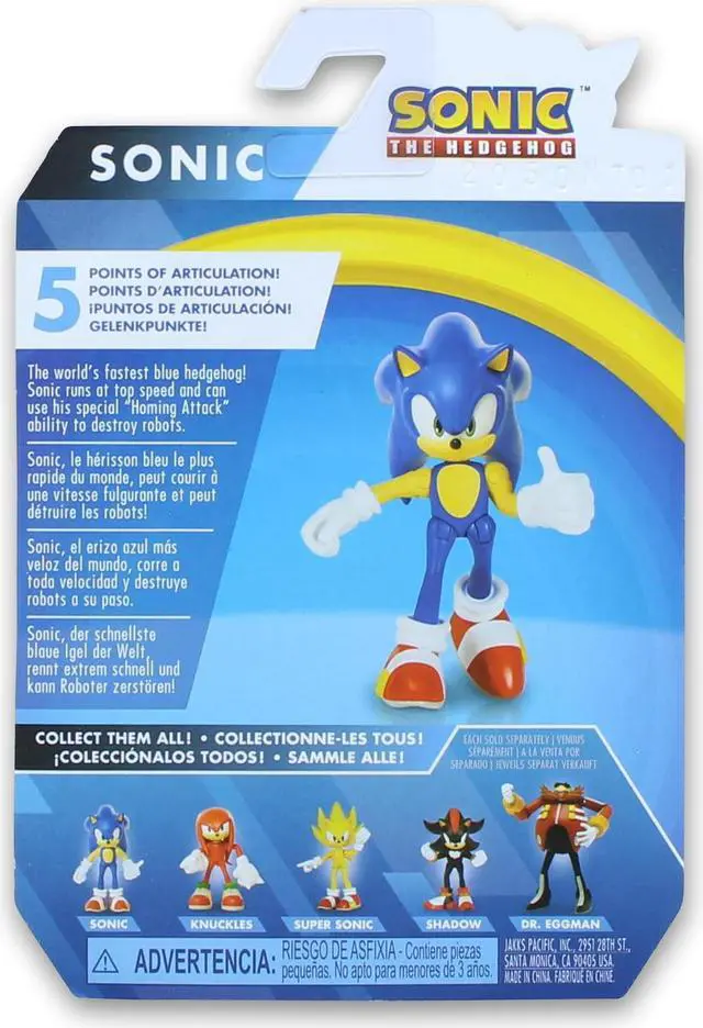 Alt view image 3 of 4 - Sonic the Hedgehog 2.5 Inch Action Figure | Modern Sonic