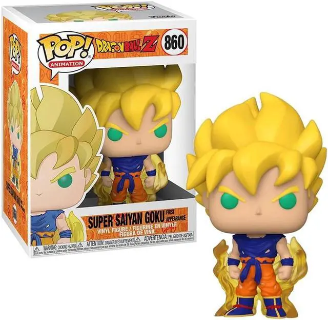 Alt view image 2 of 4 - FUNKO POP! ANIMATION: Dragon Ball Z- SS Goku (First Appearance)