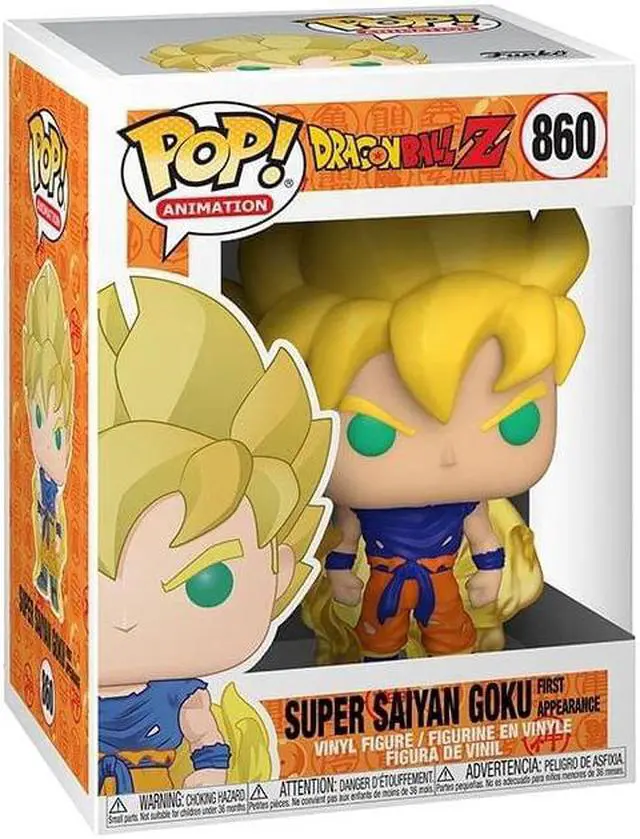 Alt view image 3 of 4 - FUNKO POP! ANIMATION: Dragon Ball Z- SS Goku (First Appearance)