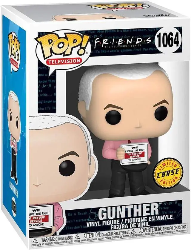 Alt view image 3 of 8 - FUNKO POP! TELEVISION: Friends- Gunther (Styles May Vary)