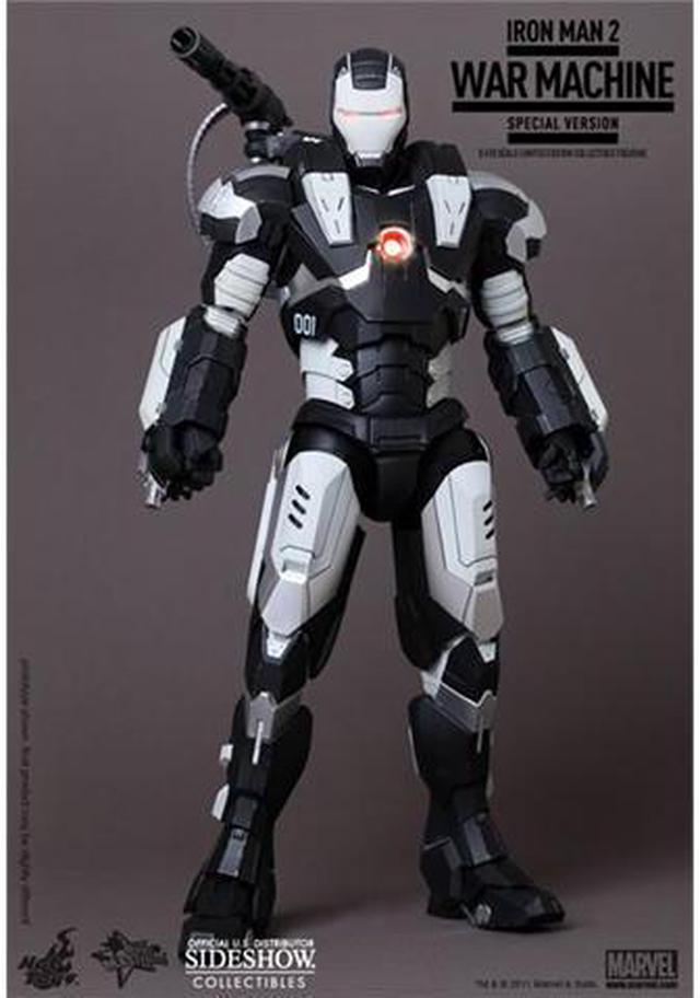 Iron Man 2 War Machine 1 6 Figure Special Version By Hot Toys