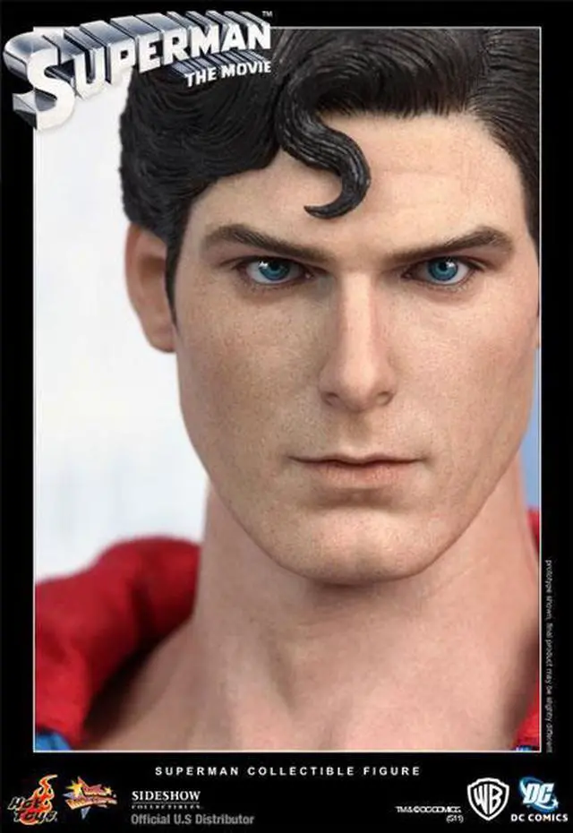 Alt view image 3 of 9 - Superman Christopher Reeve 12" Figure By Hot Toys