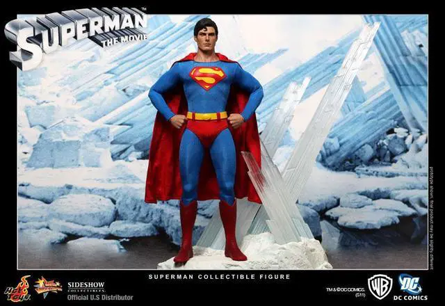 Alt view image 4 of 9 - Superman Christopher Reeve 12" Figure By Hot Toys
