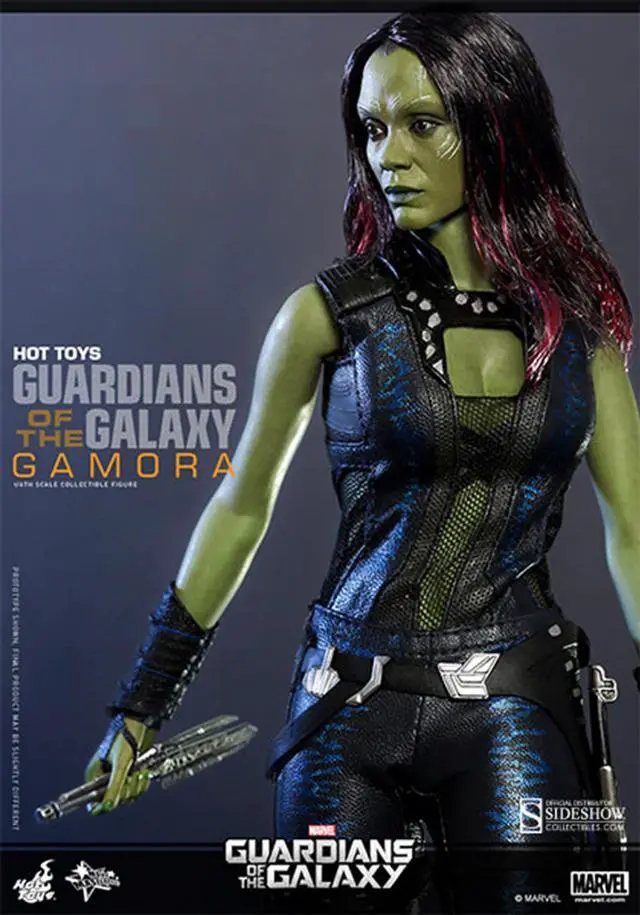 Alt view image 9 of 16 - Gamora Guardians of the Galaxy Movie Masterpiece 1/6 Scale Hot Toys Figure