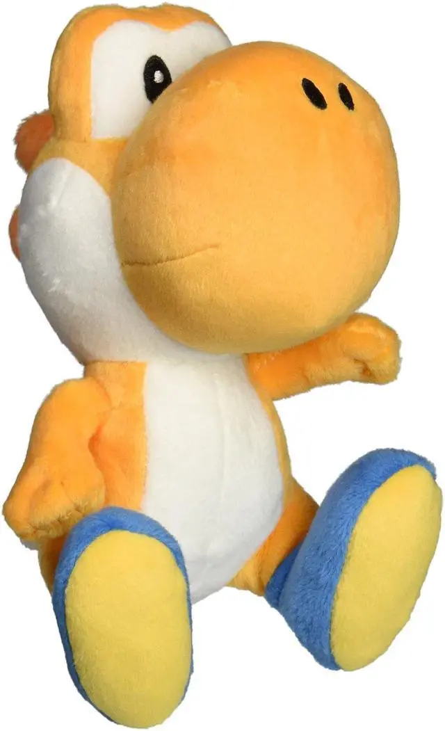 Alt view image 2 of 9 - Plush - Nintendo - Super Mario Orange Yoshi 6" Soft Doll New Toys Gifts 1390