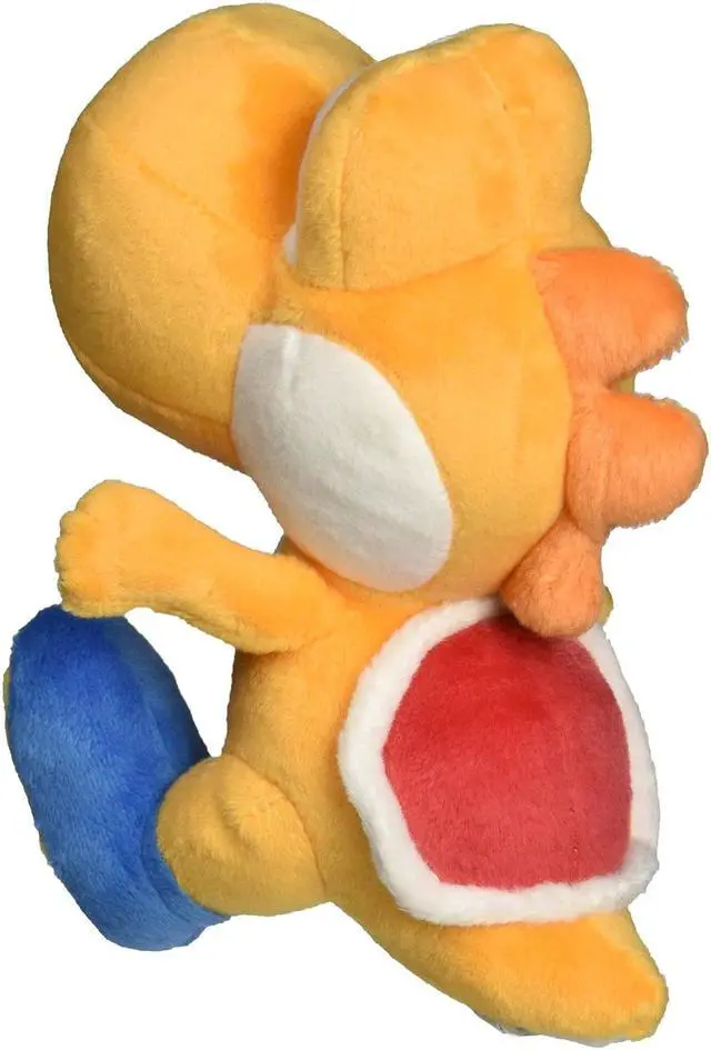 Alt view image 3 of 9 - Plush - Nintendo - Super Mario Orange Yoshi 6" Soft Doll New Toys Gifts 1390