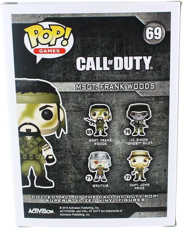 Alt view image 3 of 6 - Call Of Duty Funko POP Vinyl Figure Woods
