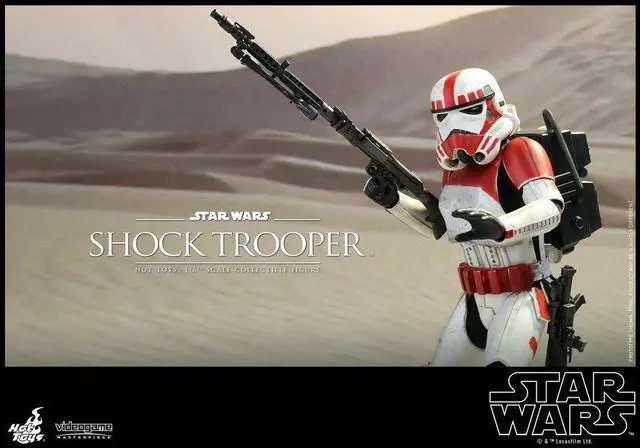 Alt view image 4 of 9 - Star Wars Battlefront Shock Trooper 1:6 Scale Collectible Figure