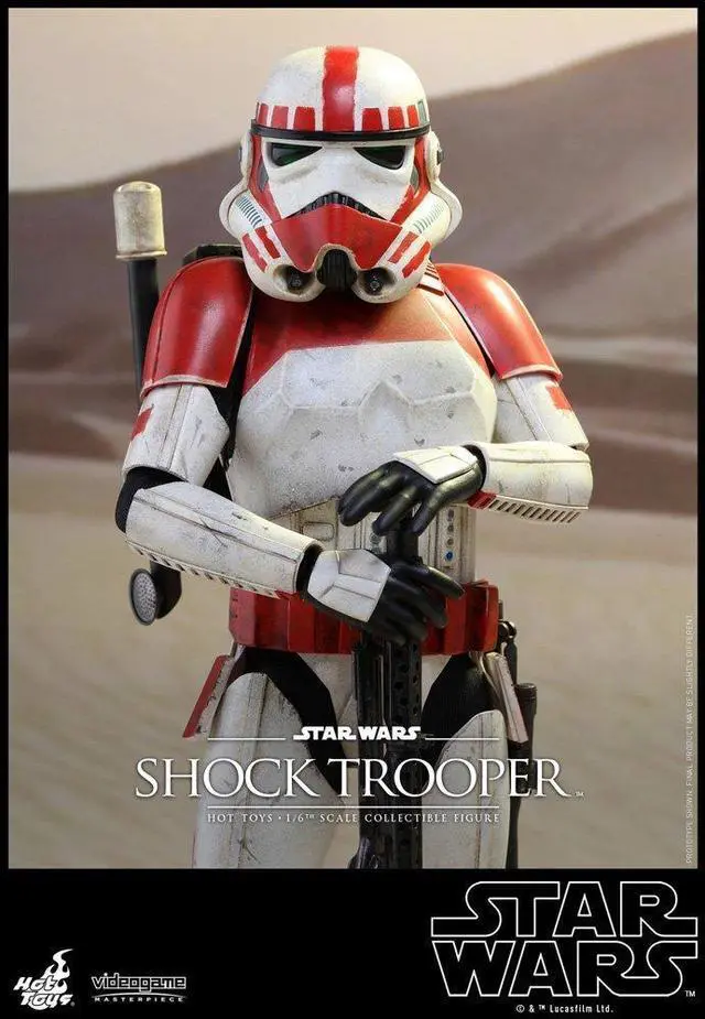 Alt view image 3 of 9 - Star Wars Battlefront Shock Trooper 1:6 Scale Collectible Figure