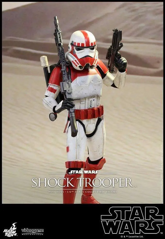 Alt view image 2 of 9 - Star Wars Battlefront Shock Trooper 1:6 Scale Collectible Figure