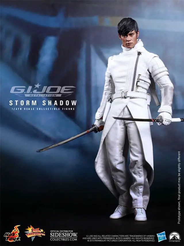 Alt view image 7 of 15 - Storm Shadow GI Joe Retaliation 12 Inch Hot Toys Action Figure