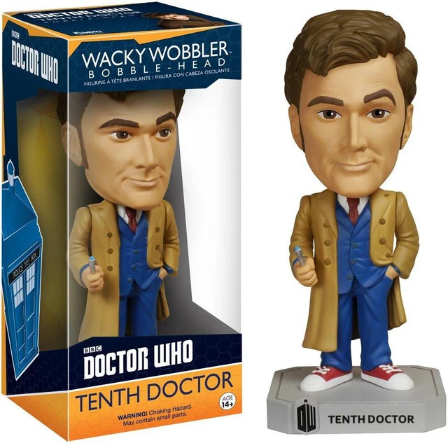 Funko Doctor Who Wacky Wobbler Tenth Doctor Bobble Head Figure