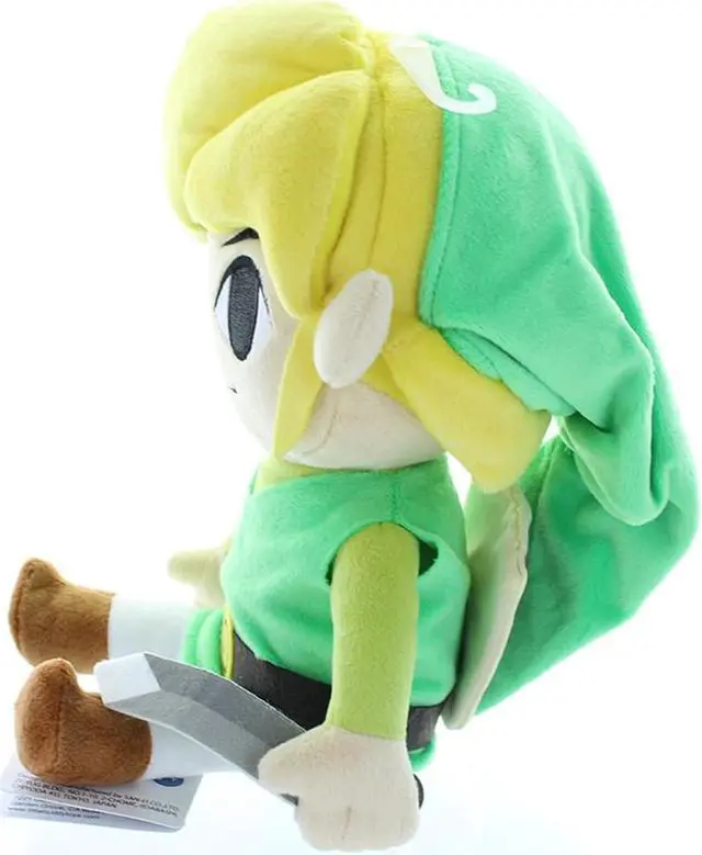 Alt view image 4 of 5 - Legend of Zelda Wind Waker Link 12-Inch Plush