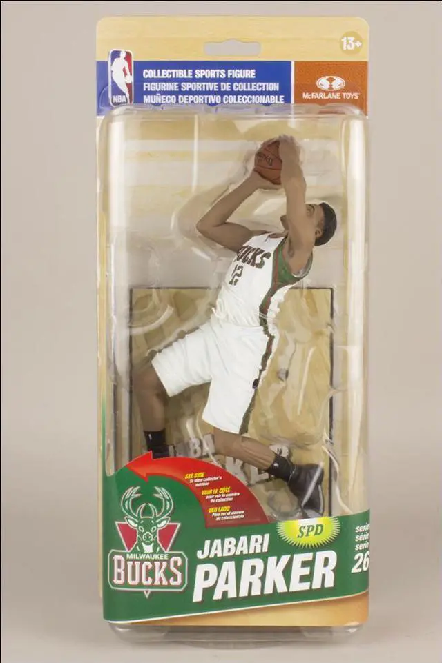 Alt view image 7 of 11 - McFarlane Toys NBA Series 26 Jabari Parker Bucks