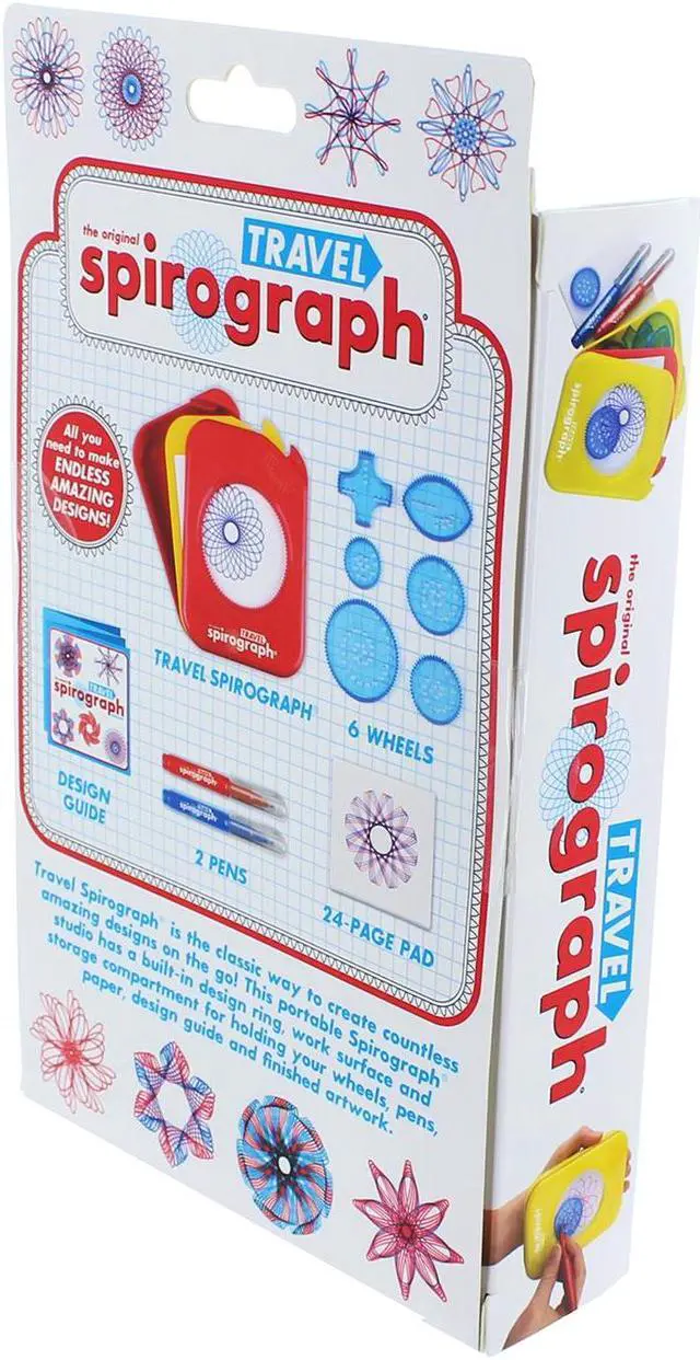 Alt view image 9 of 9 - Travel Spirograph - Craft Kit by Kahootz (Spirograph) (01020)