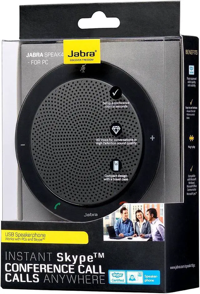 Alt view image 4 of 12 - Jabra Speak 410 Speakerphone